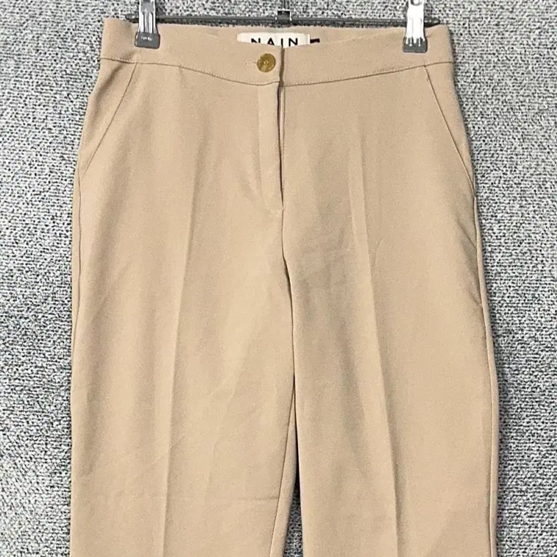 나인 클래식 베이지 슬랙스 S 상품이미지3