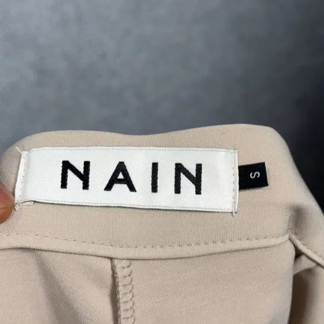 나인 클래식 베이지 슬랙스 S 상품이미지5