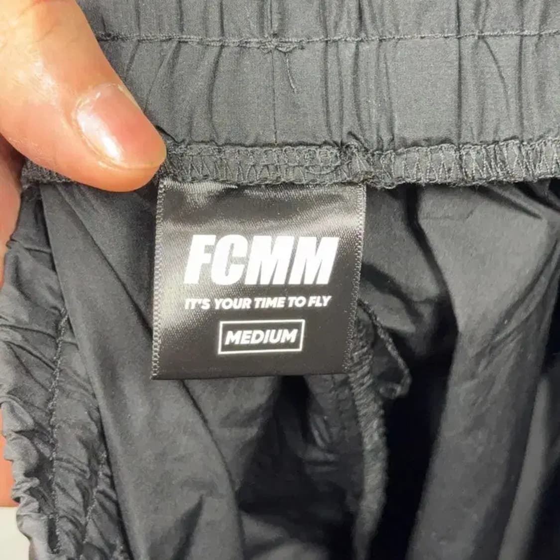 FCMM 로고 블랙 조거팬츠 MEDIUM 상품이미지5