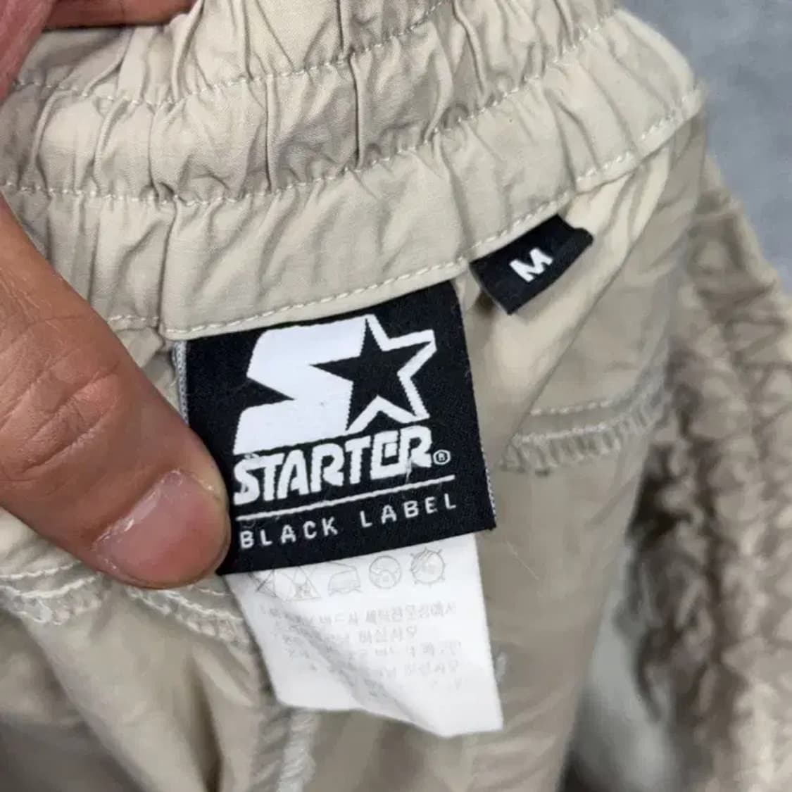 스타터 캐주얼 로고 베이지 반바지 M 상품이미지5