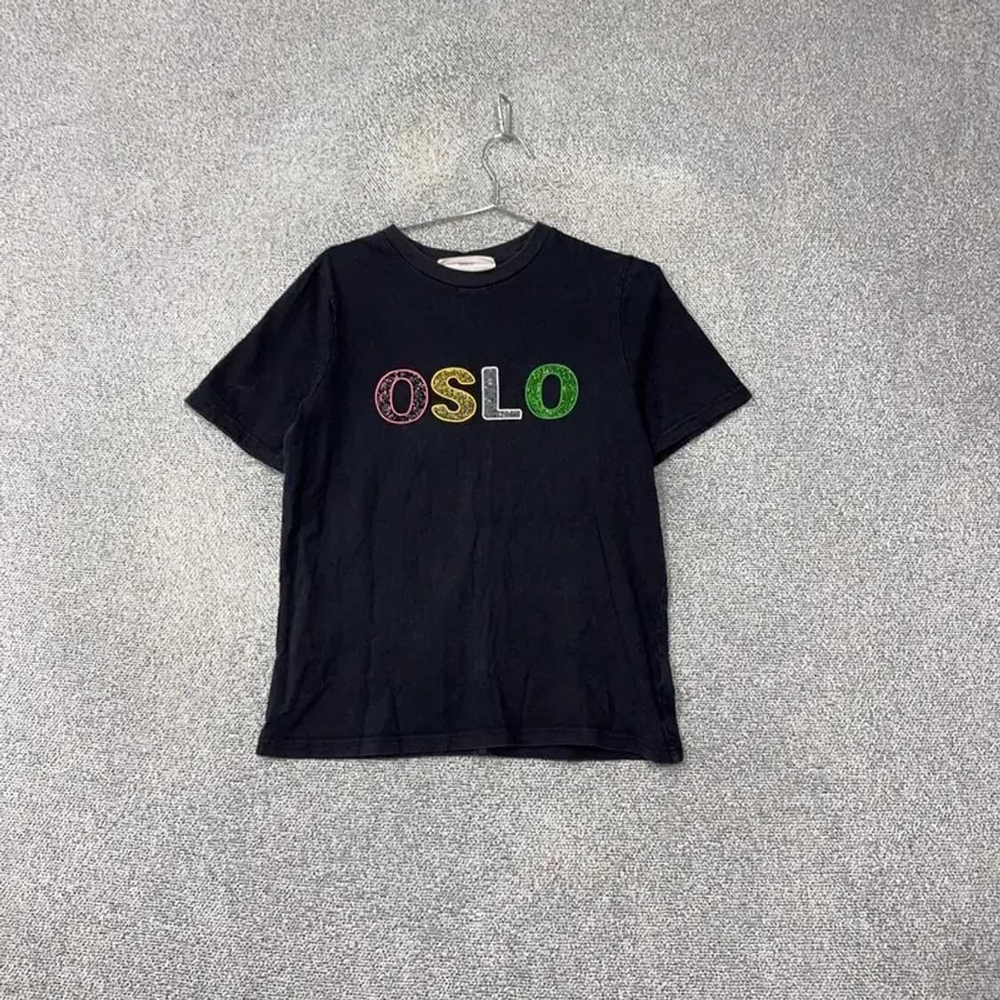 시에로 프린팅 네이비 반팔 티 55 상품이미지1