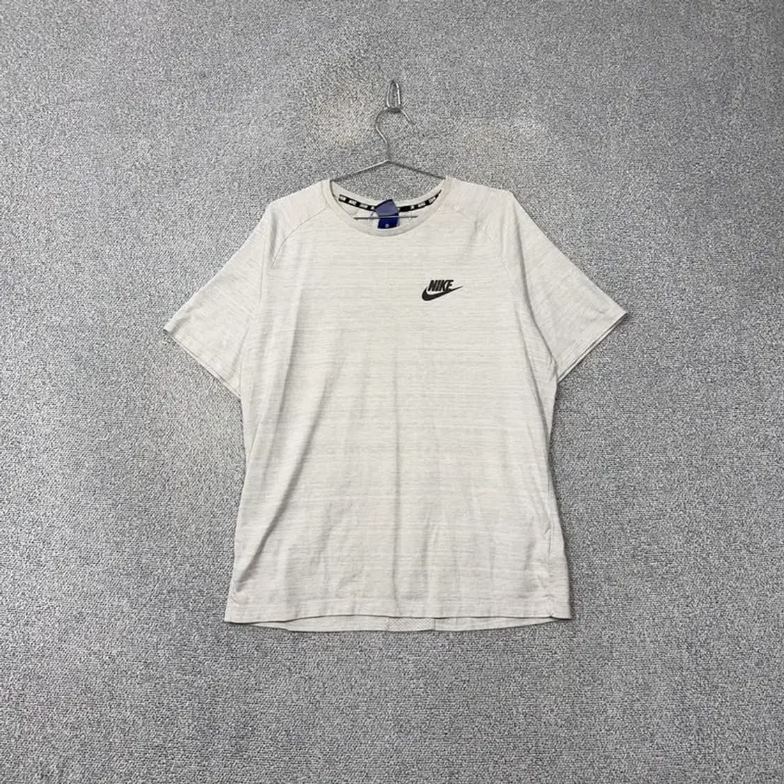 나이키 라이트 그레이 로고 반팔 티 XL 상품이미지1