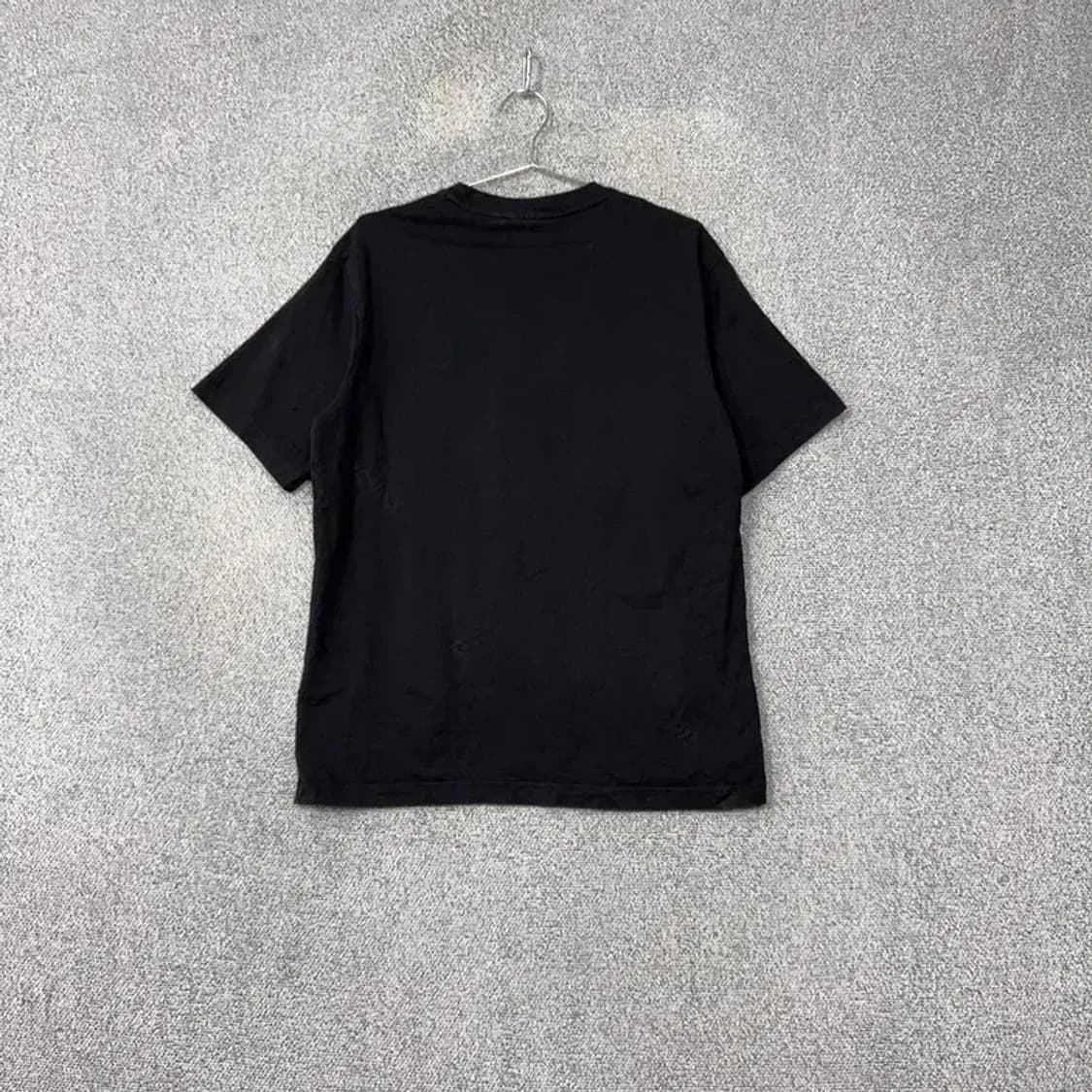 엔비에이 심플 로고 블랙 반팔 티 L 상품이미지2