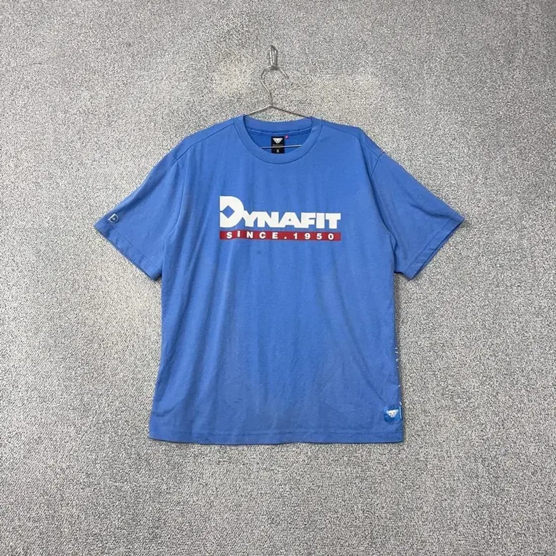 다이나핏 프린팅 블루 기능성 반팔 티 M 상품이미지1