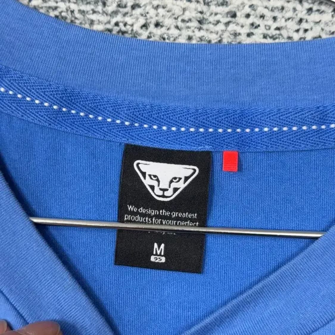 다이나핏 프린팅 블루 기능성 반팔 티 M 상품이미지5