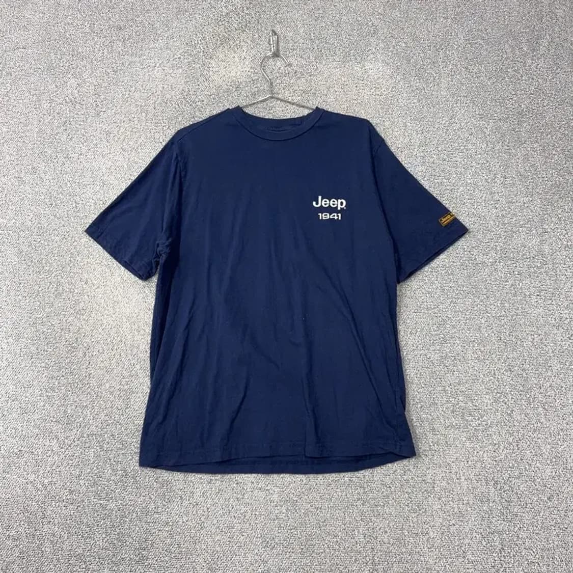 지프 네이비 클래식핏 로고 반팔 티 XL 상품이미지1