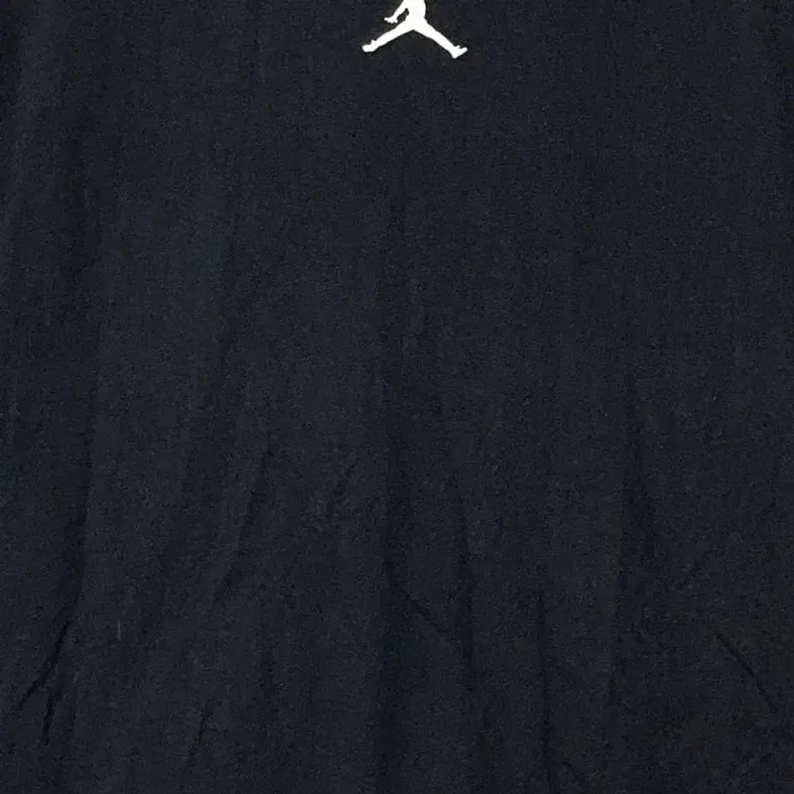 조던 블랙 센터 로고 반팔 티 XL 상품이미지6