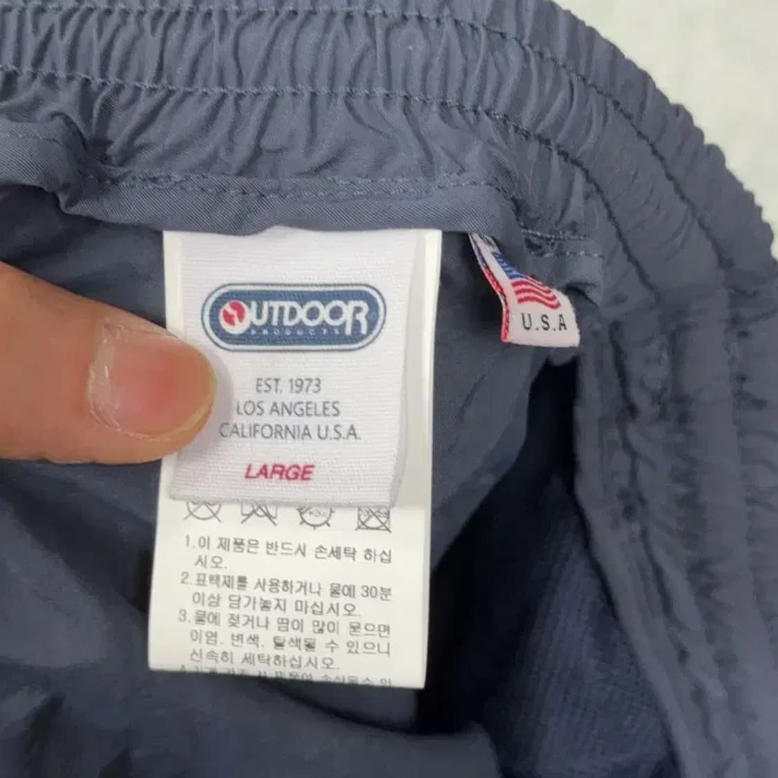 아웃도어 프로덕츠 네이비 반바지 LARGE 상품이미지6