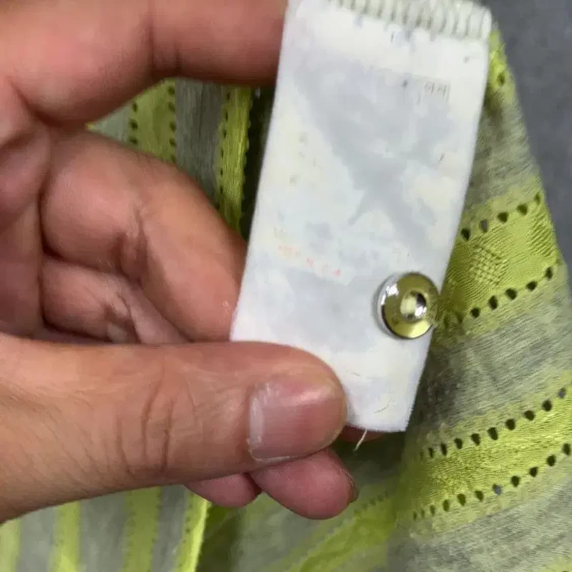 핑 스트라이프 옐로우 골프 반팔 카라티 95 상품이미지3