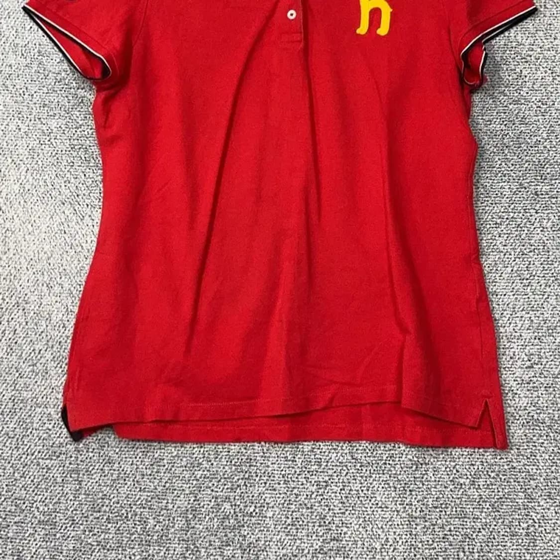 해지스 레드 로고 기능성 반팔 카라티 95 상품이미지4