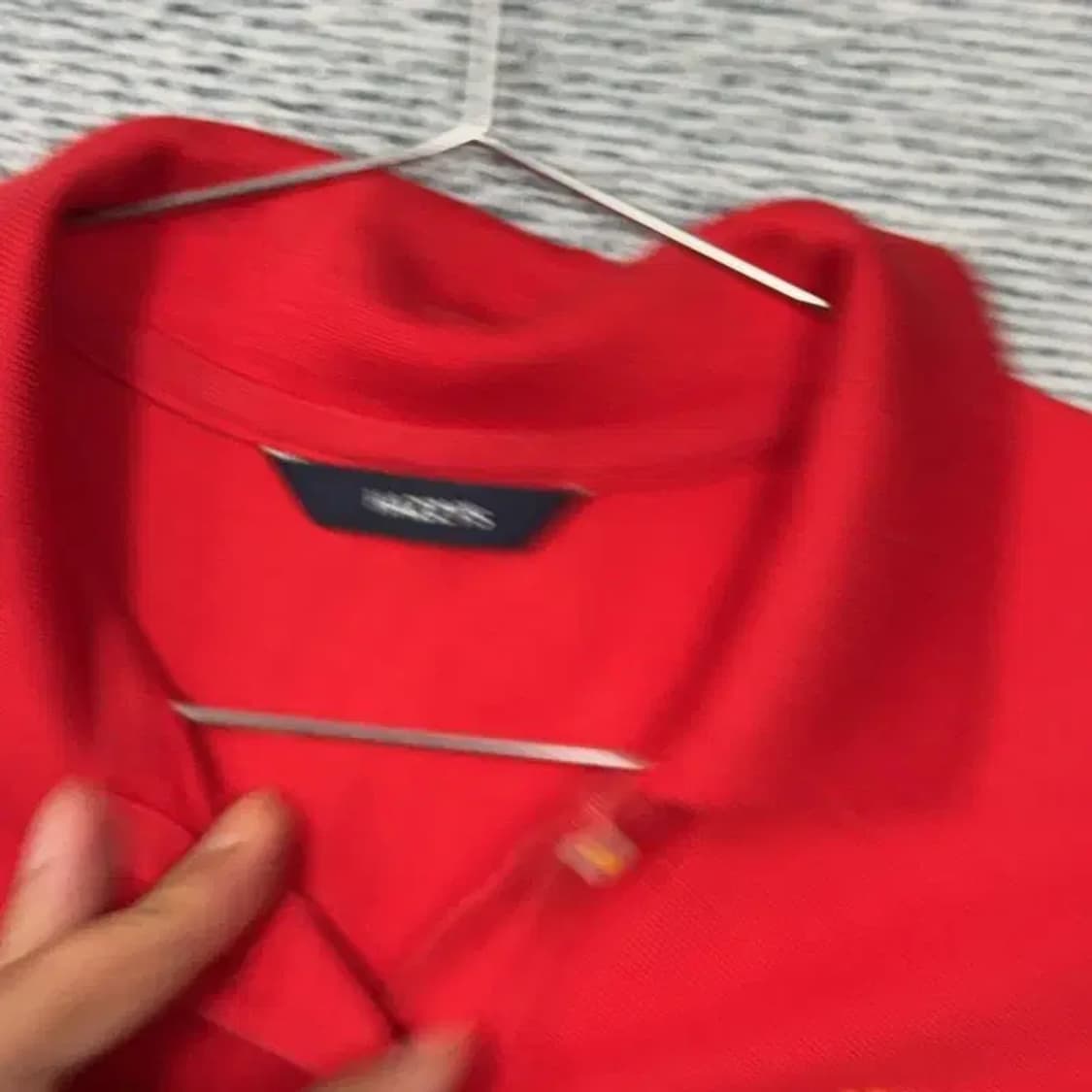 해지스 레드 로고 기능성 반팔 카라티 95 상품이미지5