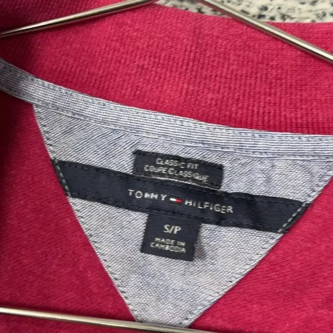 타미힐피거 레드 기능성 반팔 카라티 S/P 상품이미지5