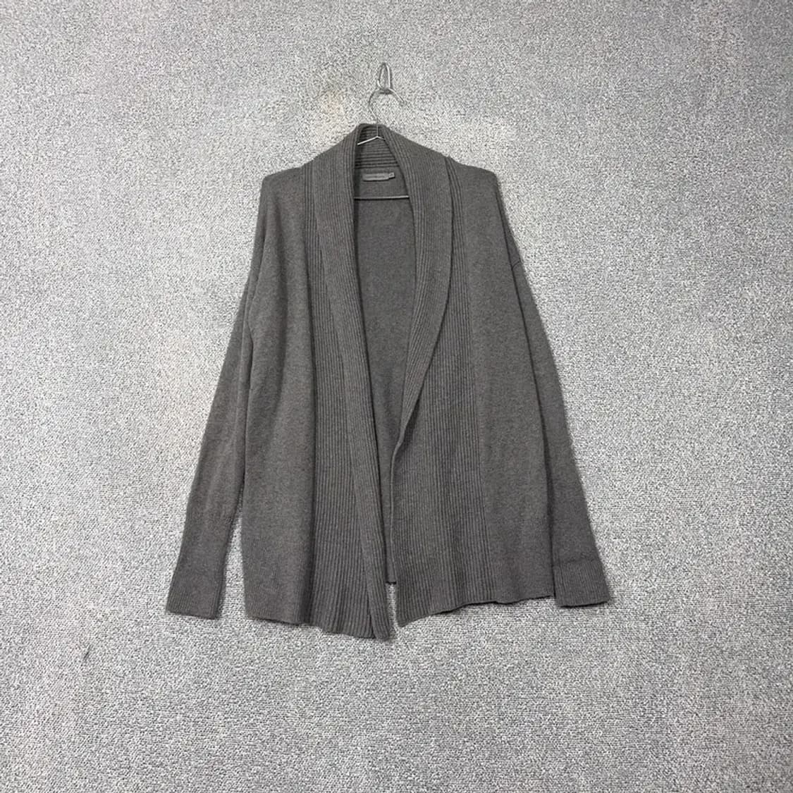 캘빈클라인 여성 그레이 롱 가디건 XS 상품이미지1