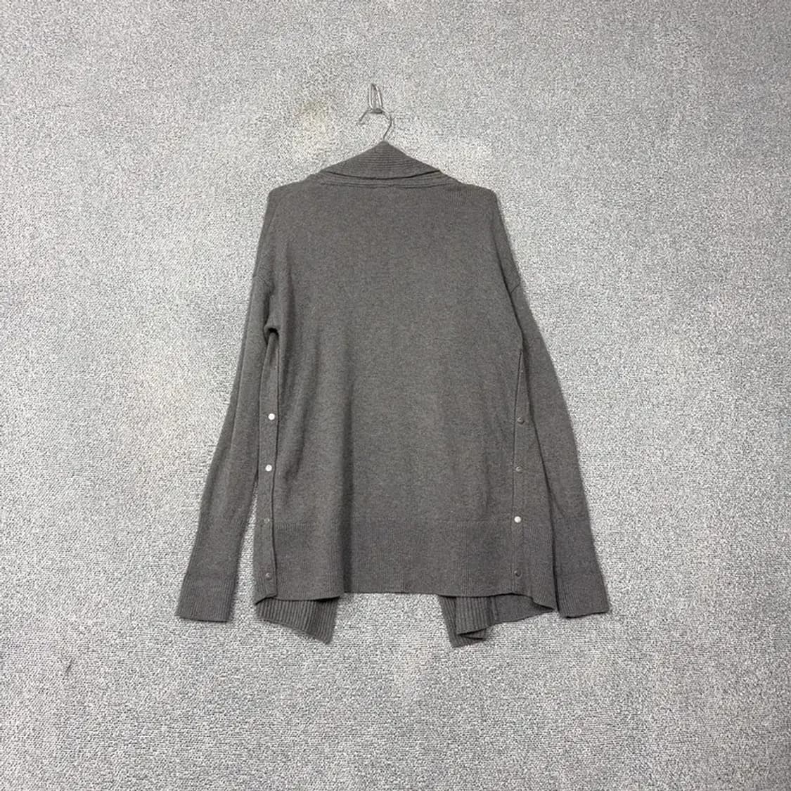 캘빈클라인 여성 그레이 롱 가디건 XS 상품이미지2
