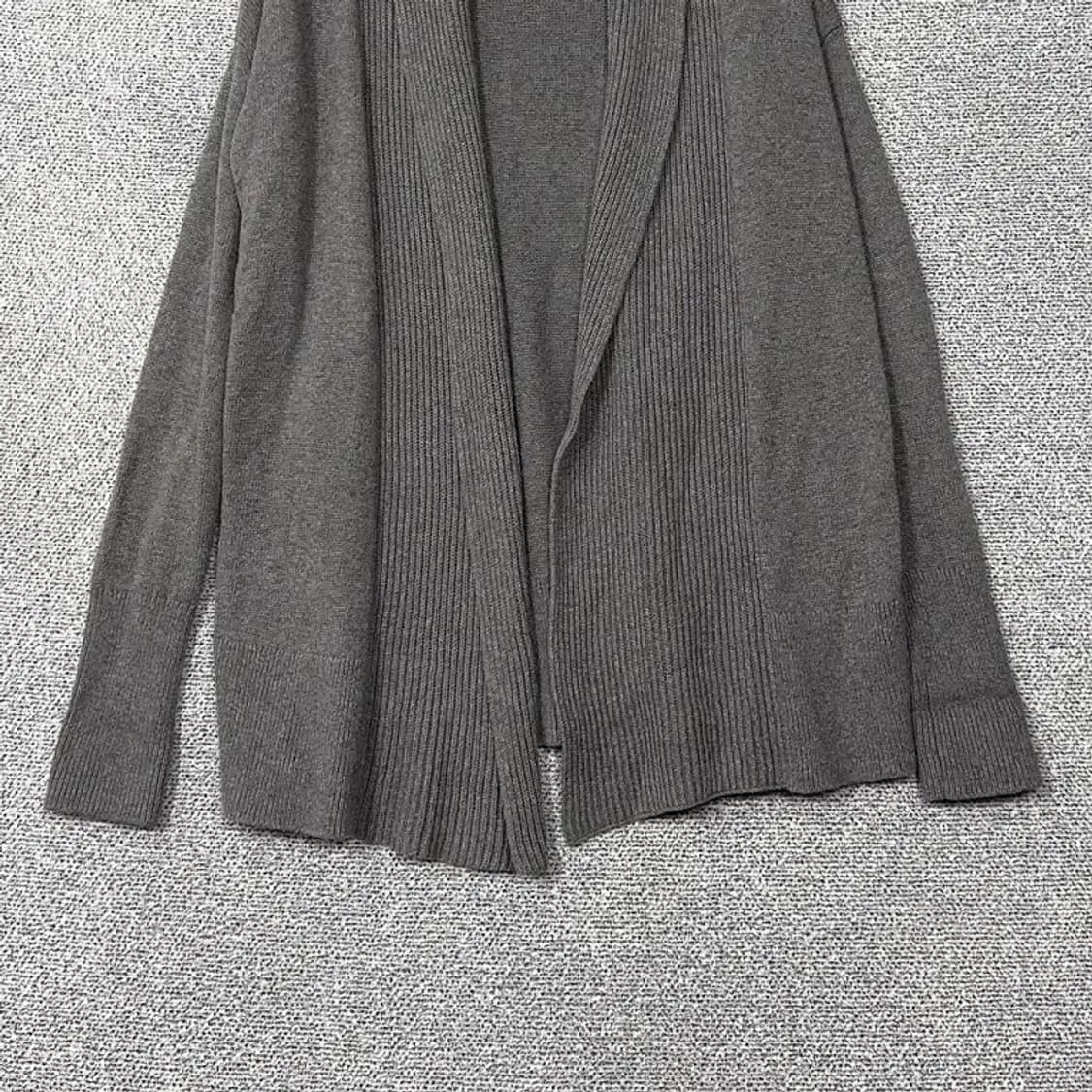 캘빈클라인 여성 그레이 롱 가디건 XS 상품이미지4