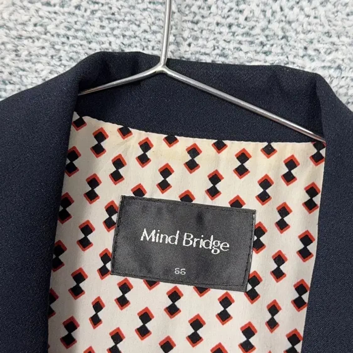 마인드브릿지 여성 네이비 블레이저 55 상품이미지3