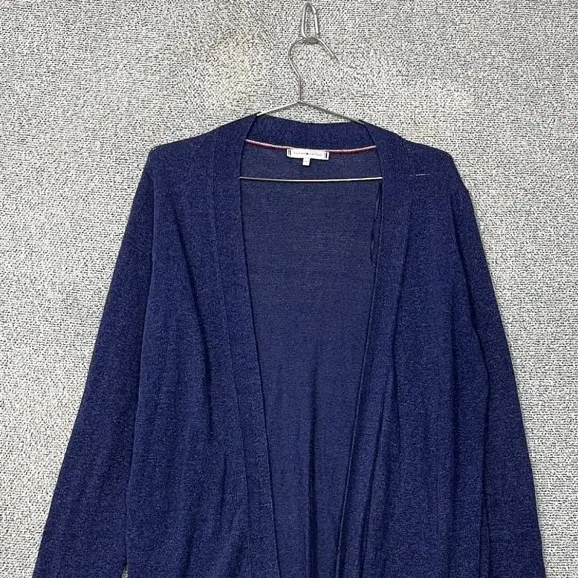 타미힐피거 여성 네이비 롱 가디건 M 상품이미지3