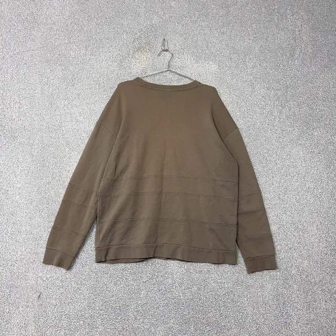 자라 남성 캐주얼 브라운 맨투맨 XL 상품이미지2