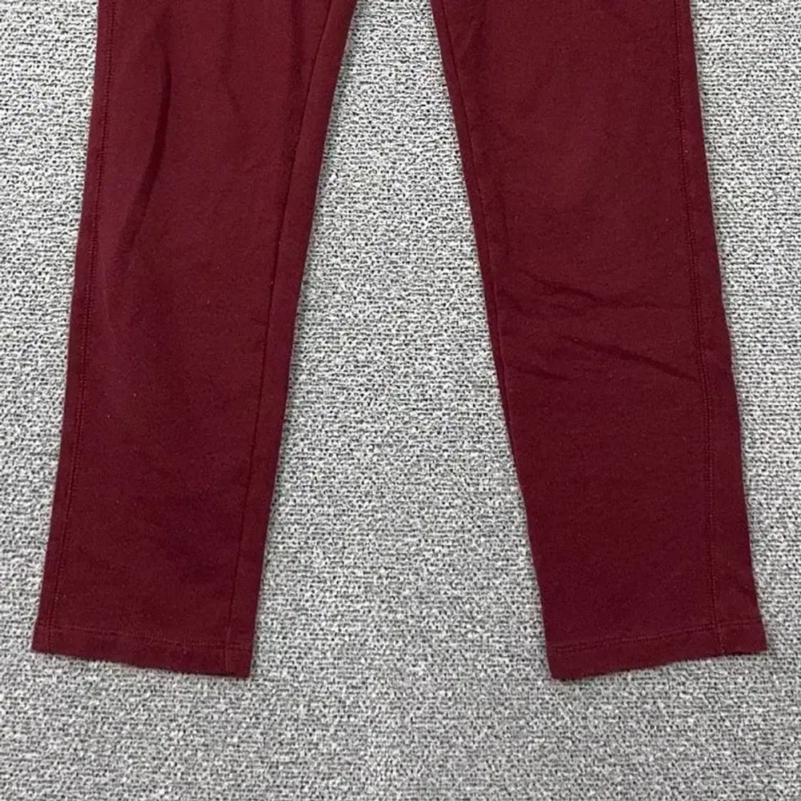후아유 빈티지 자수 로고 버건디 팬츠 S 상품이미지4