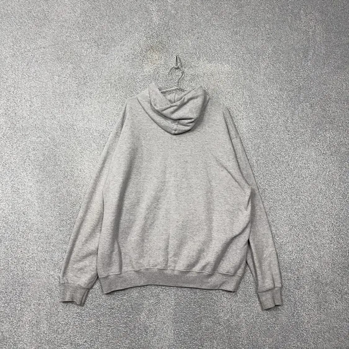 챔피온 라이트 그레이 약기모 후드 집업 XL 상품이미지2