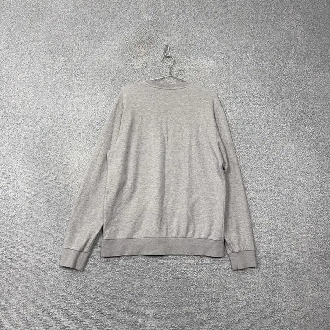 휠라 프린팅 라이트 그레이 맨투맨 XL 상품이미지2