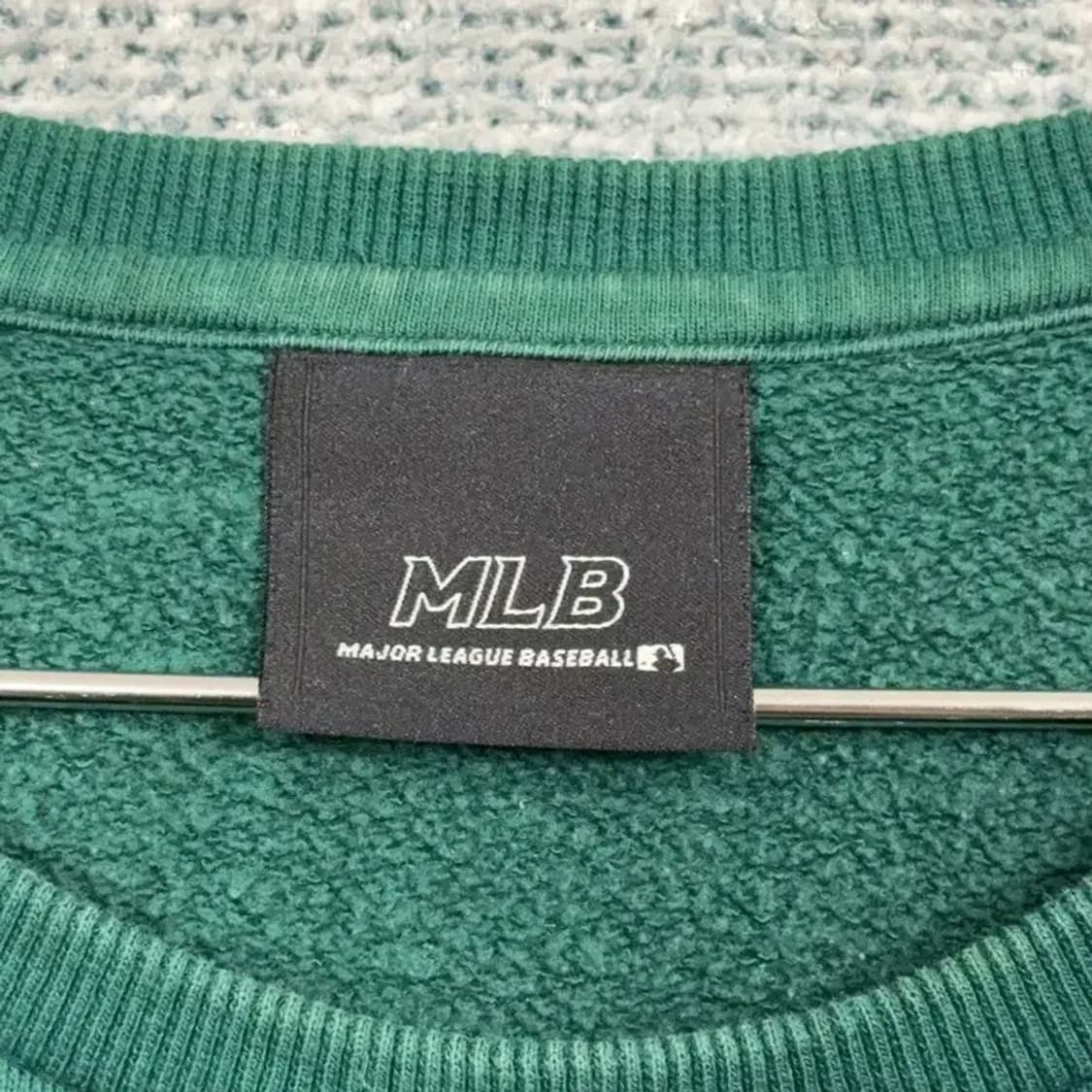 엠엘비 프린팅 그린 맨투맨 90 상품이미지3