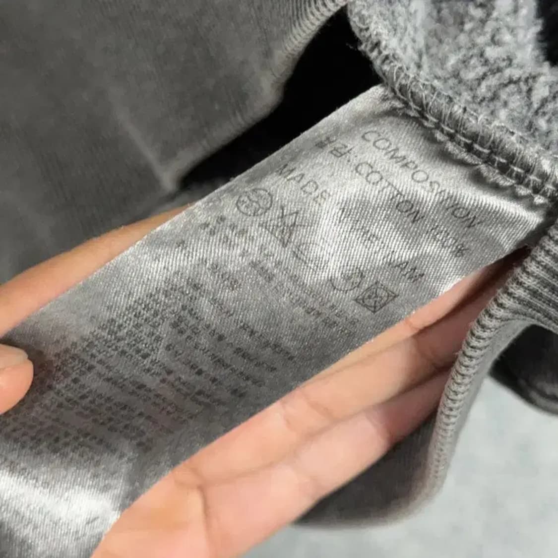 트래블 그레이 빈티지 피그먼트 맨투맨 XL 상품이미지3