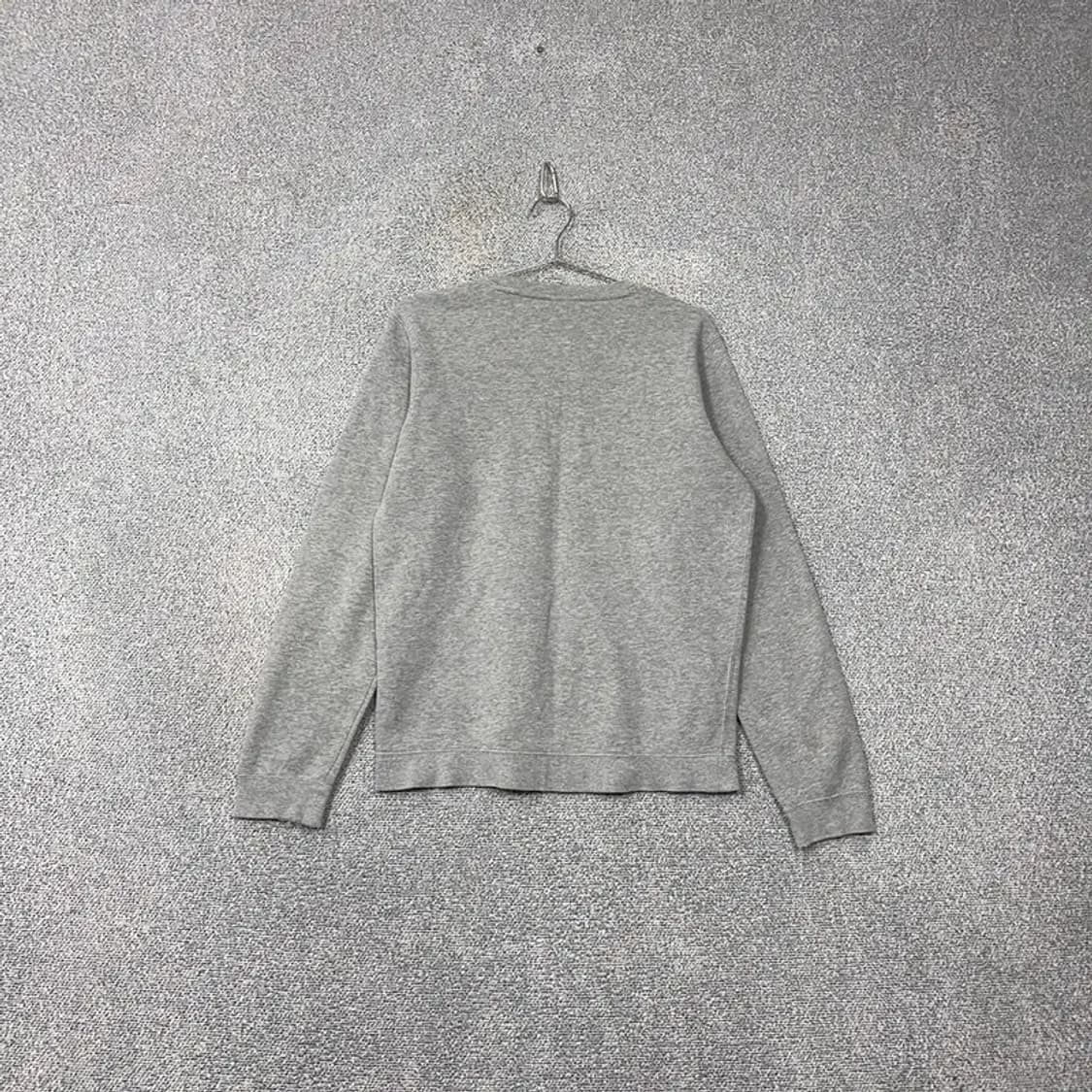 나이키 라이트 그레이 로고 스우시 맨투맨 L 상품이미지2