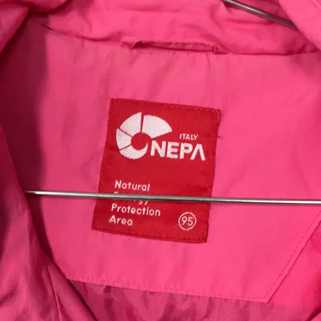 네파 여성 핑크 등산 바람막이 95 상품이미지6