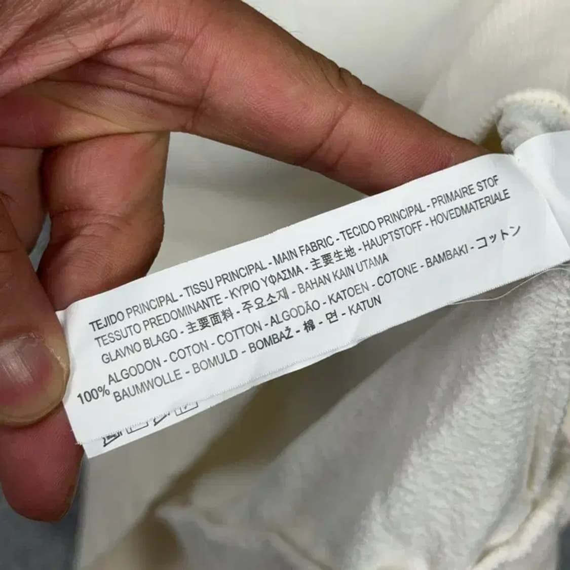 자라 캐주얼 프린팅 화이트 맨투맨 XL 상품이미지4