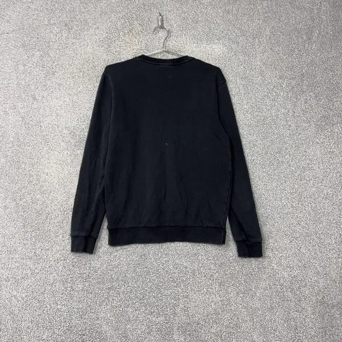 푸마 로고 프린팅 블랙 맨투맨 M 상품이미지2