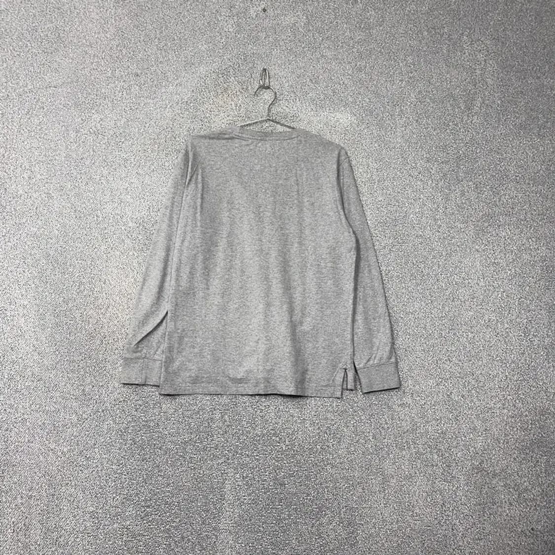 US 폴로아쎈 라이트 그레이 긴팔 티 L 상품이미지2