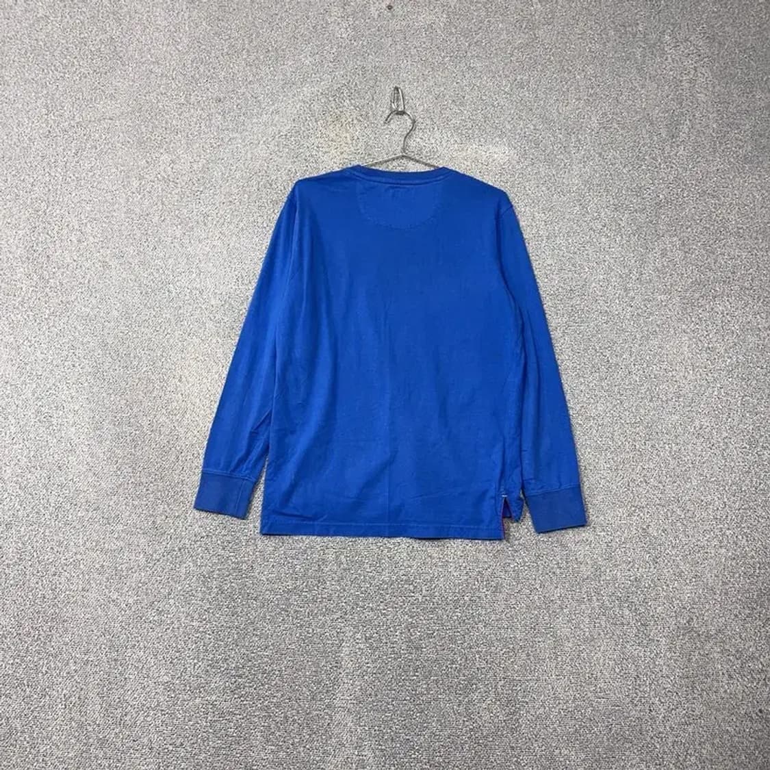 US 폴로아쎈 캐주얼 남성 블루 긴팔 티 L 상품이미지2