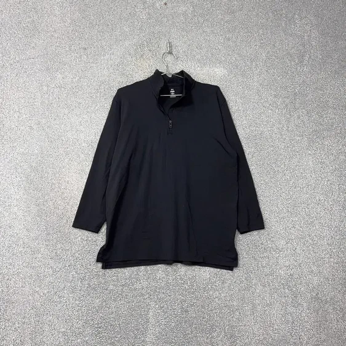 언더아머 기능성 남성 블랙 긴팔 티 L 상품이미지1