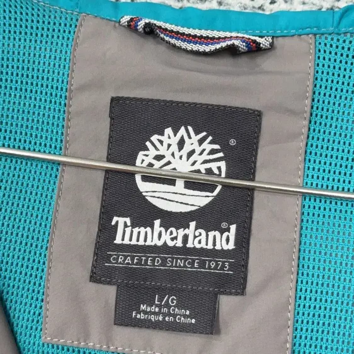 팀버랜드 남성 그레이 바람막이 L 상품이미지3