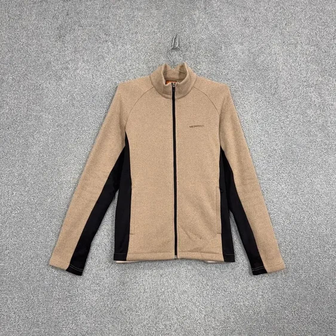 머렐 로고 플리스 후리스 베이지 자켓 L 상품이미지1