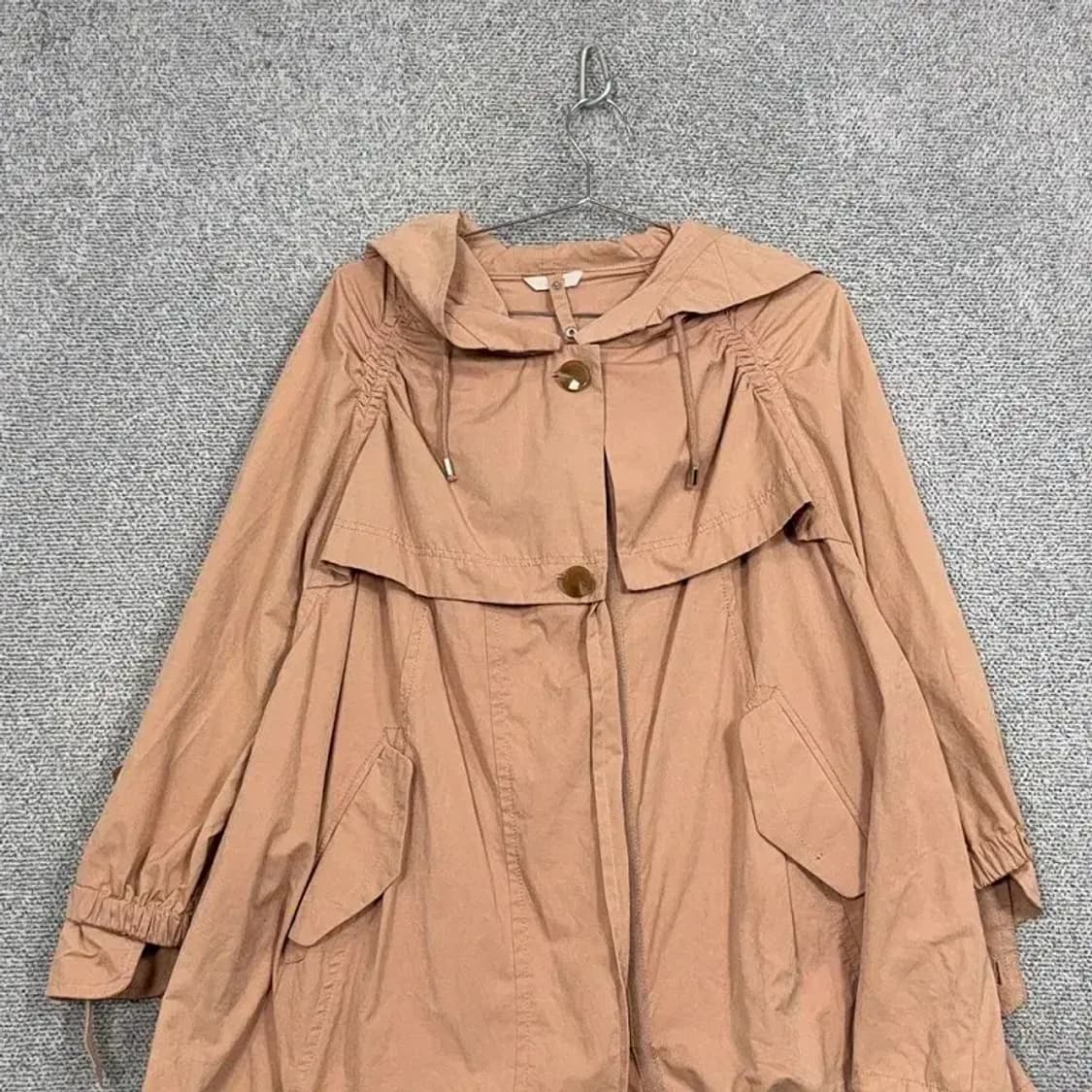 지고트 여성 캐주얼 베이지 코트 FREE 상품이미지3