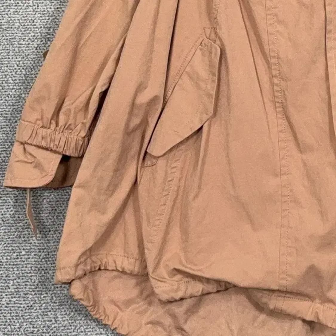 지고트 여성 캐주얼 베이지 코트 FREE 상품이미지5