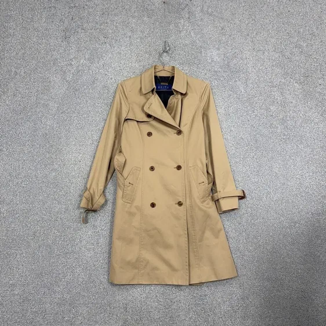 키이스 베이지 클래식 트렌치 코트 79-86-160 상품이미지1