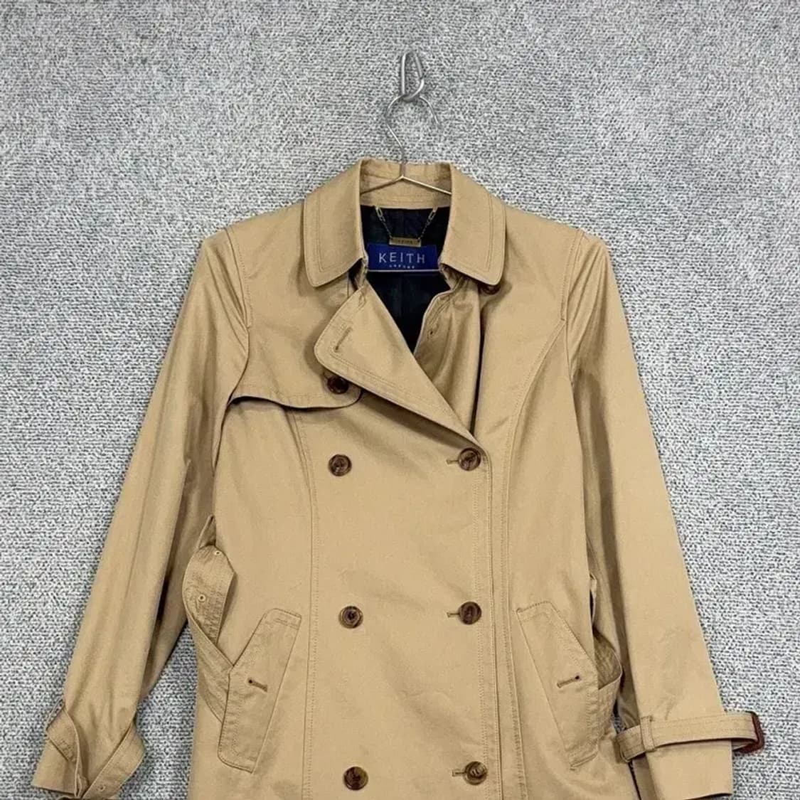 키이스 베이지 클래식 트렌치 코트 79-86-160 상품이미지3