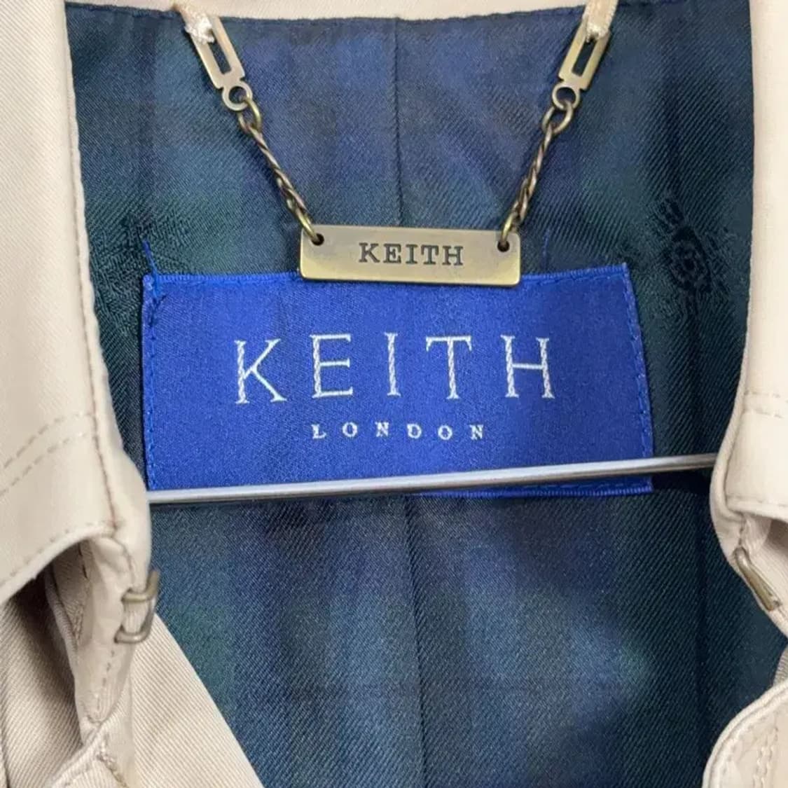 키이스 베이지 클래식 트렌치 코트 79-86-160 상품이미지5