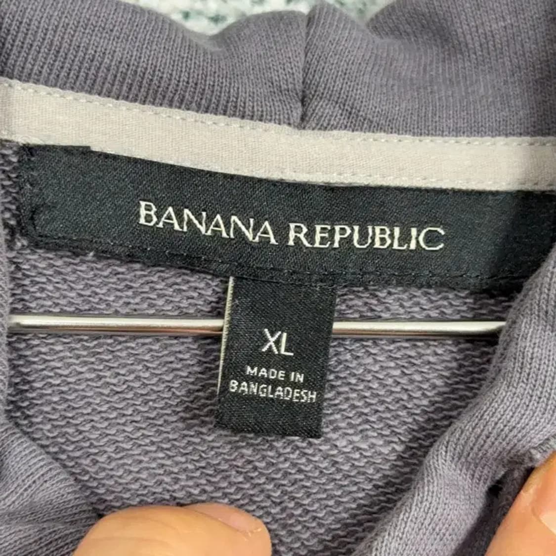 바나나 리퍼블릭 스펠 로고 캐주얼 후드티 XL 상품이미지3