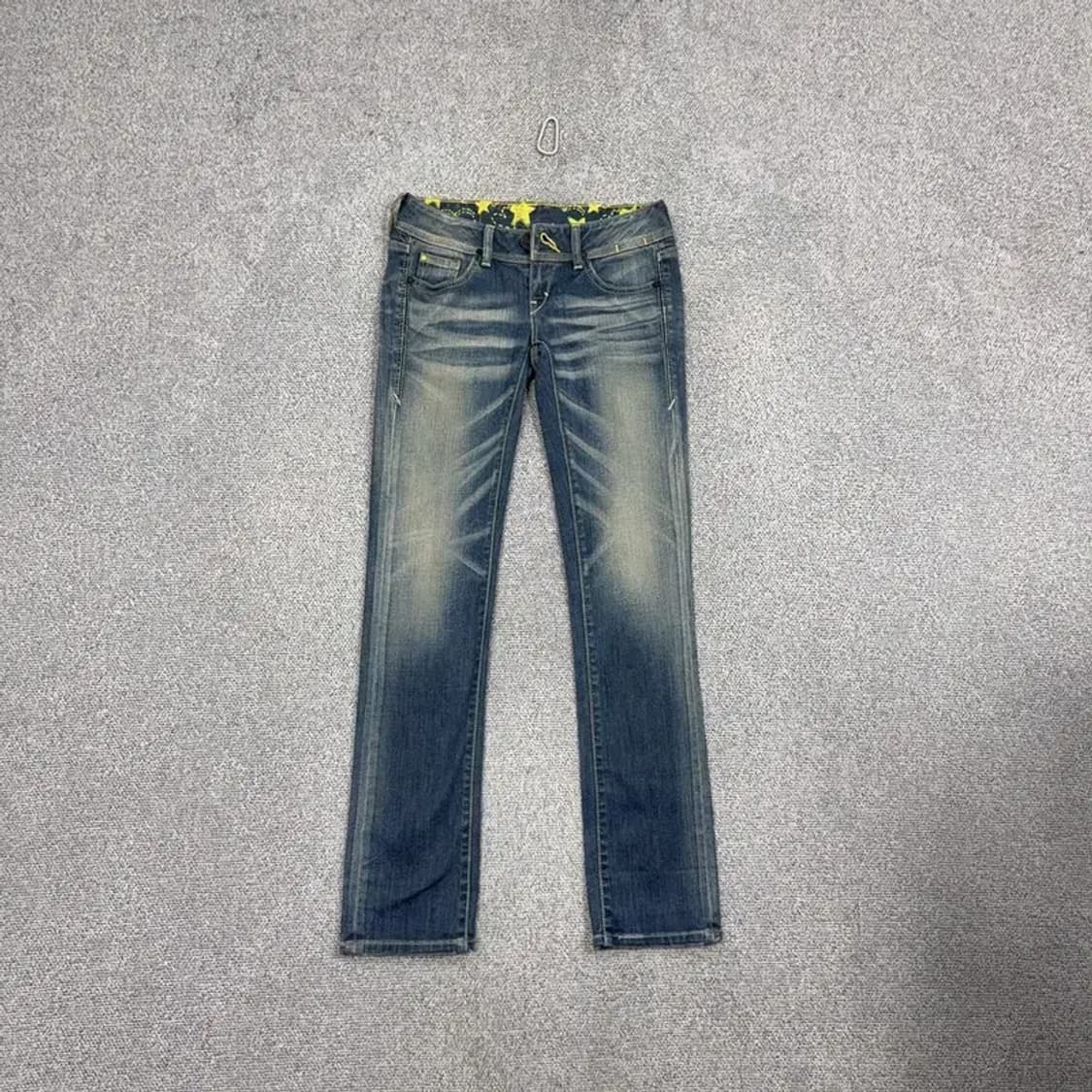 리바이스 여성 Y2K 워싱 빈티지 데님팬츠 26 32 상품이미지1
