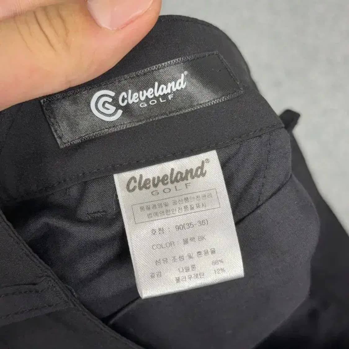 캘러웨이 블랙 골프 기능성 바지 90(35-36) 상품이미지5