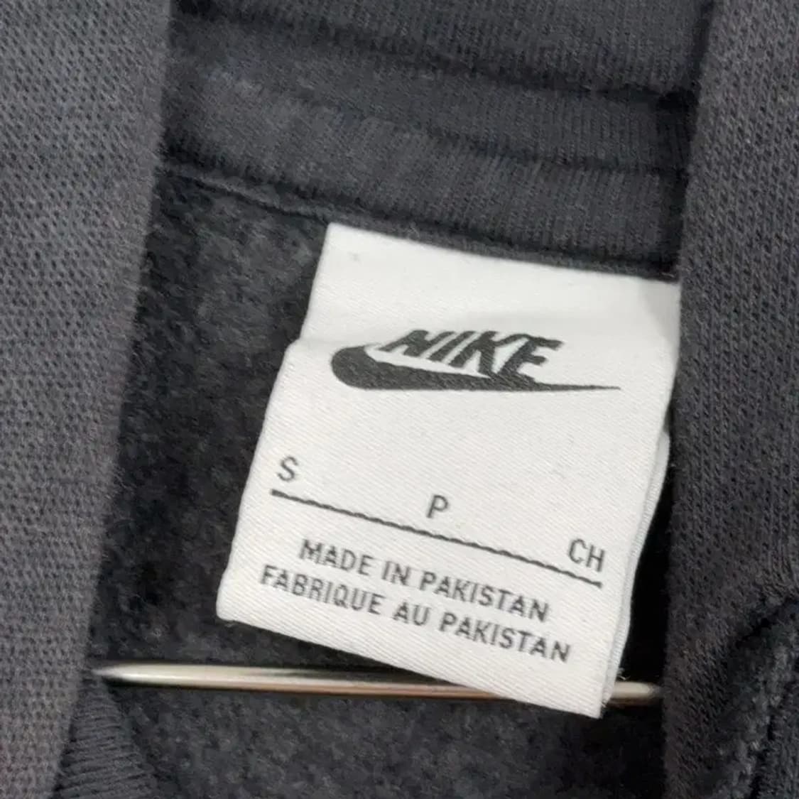 나이키 블랙 빈티지 로고 프린팅 후드티 S 상품이미지3