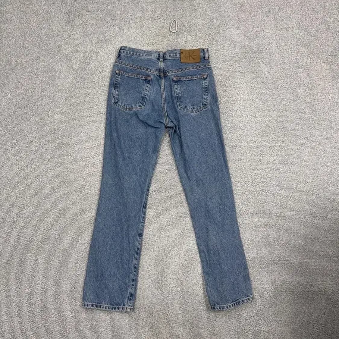 캘빈클라인 여성 연청 캐주얼 데님팬츠 30 상품이미지2