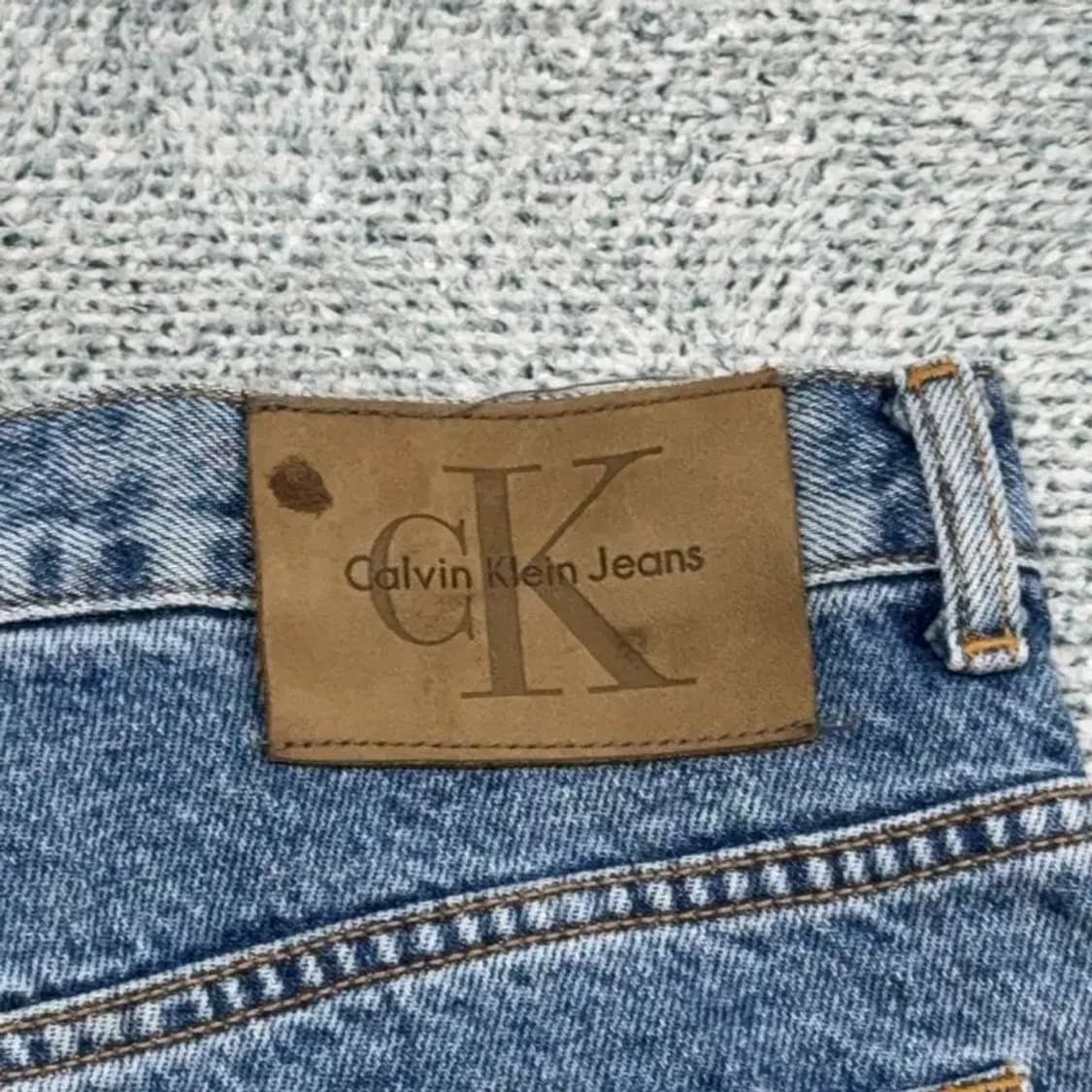 캘빈클라인 여성 연청 캐주얼 데님팬츠 30 상품이미지5