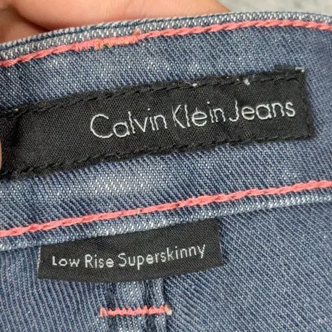 캘빈클라인 빈티지 워싱 여성 청바지 W26-L32 상품이미지6