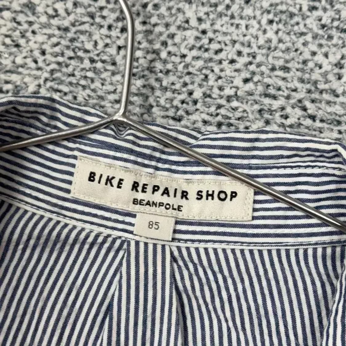 빈폴 스트라이프 라이트 블루 블라우스 85 상품이미지3