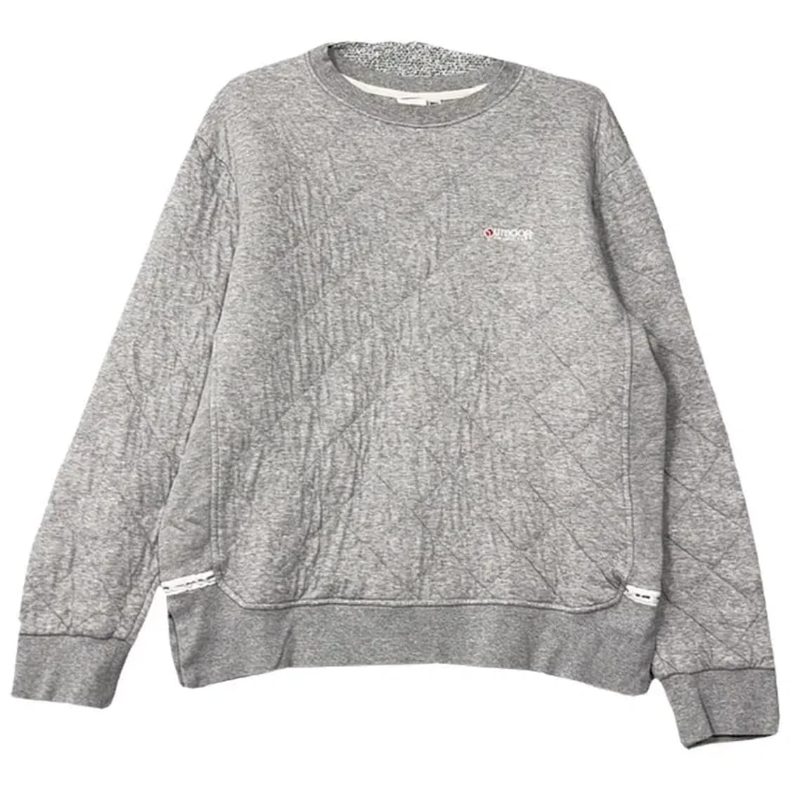 아웃도어 프로덕츠 라이트 그레이 맨투맨 LARGE 상품이미지1